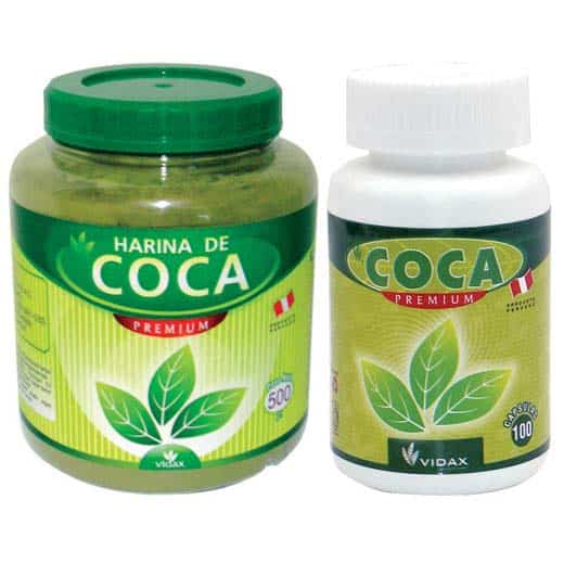 Coca Leaf Capsules (100 x 500 mg) Andean Leaves